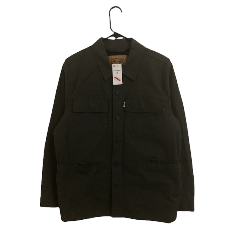 NWT Levi Strauss & Co. Men’s Dark Green Button Down Workwear Jacket